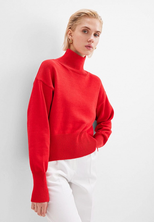 Водолазка Kivi Clothing цвет красный 