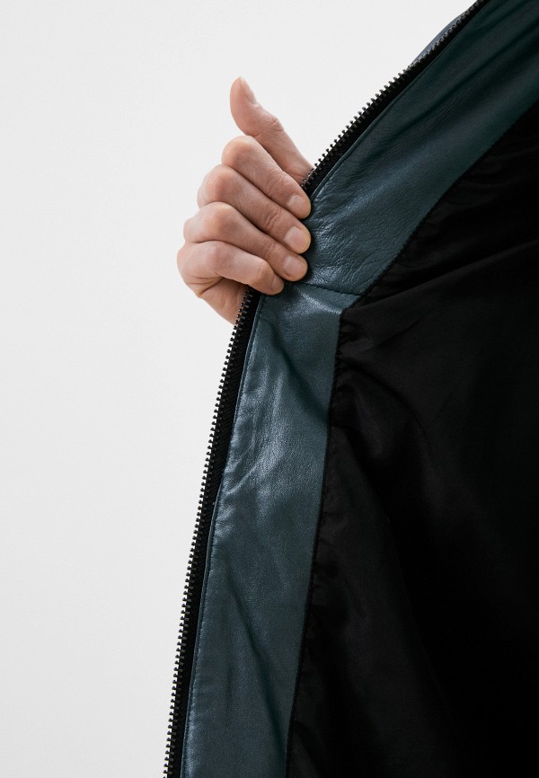 фото Куртка кожаная снежная королева