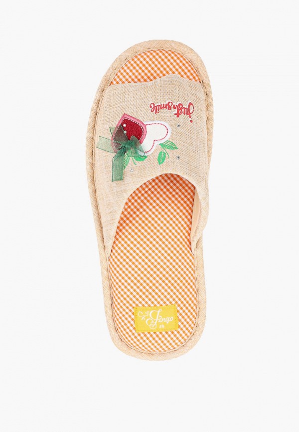 Тапочки Tingo бежевый, размер 37, фото 4