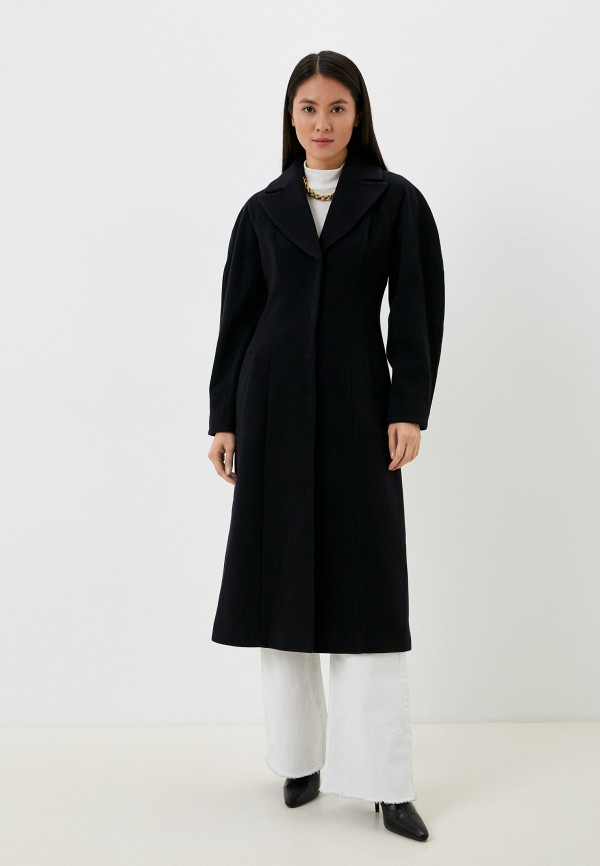 Пальто Charuel WOOL COAT WITH VOLUME SLEEVES