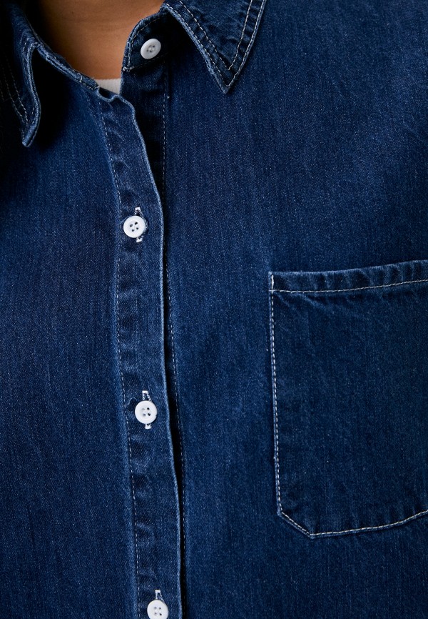 Рубашка джинсовая Forza Viva цвет синий  Фото 4