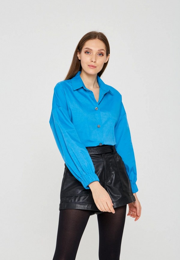 Рубашка Lelio голубой, размер 50, фото 4