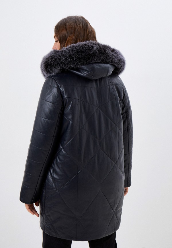 фото Куртка кожаная снежная королева