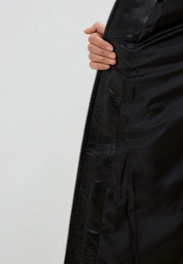 фото Куртка кожаная снежная королева