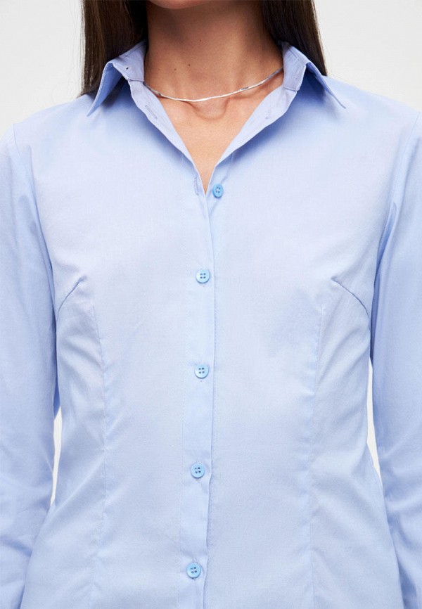 Рубашка Shi-shi цвет голубой  Фото 4