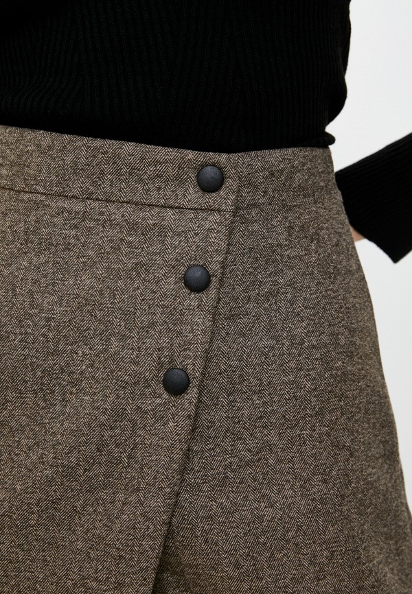Юбка-шорты Valoris цвет коричневый  Фото 4