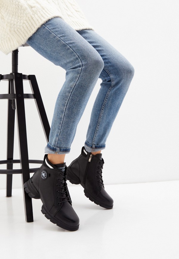 Ботинки Tervolina черный, размер 39, фото 6