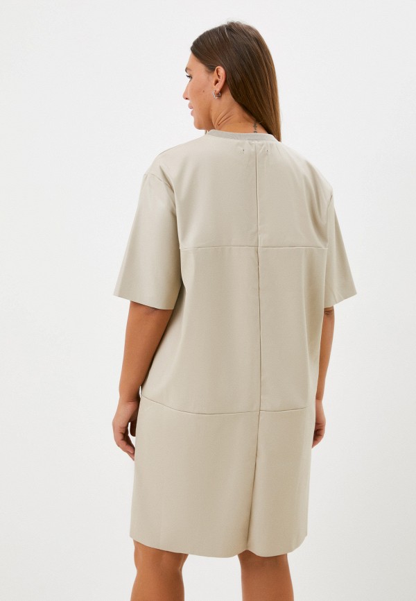 Платье Modis бежевый, размер 58, фото 3