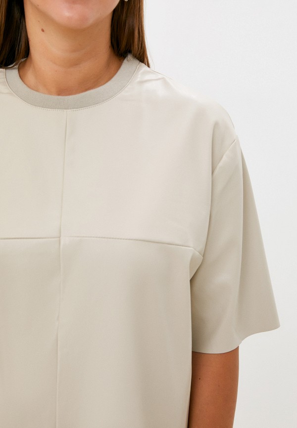 Платье Modis бежевый, размер 58, фото 4