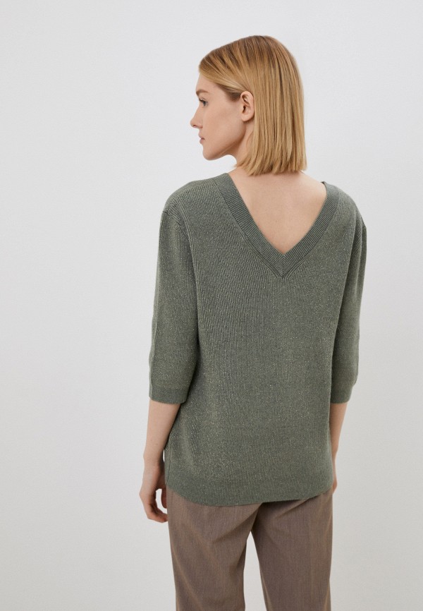 Пуловер Lusio цвет зеленый  Фото 3