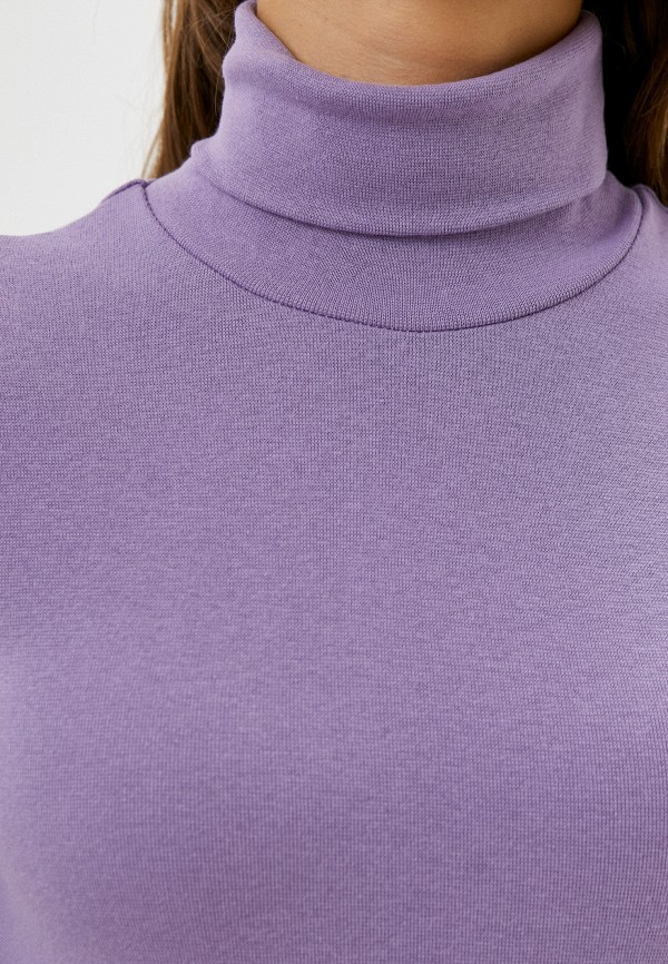 Водолазка Minaku цвет фиолетовый  Фото 3