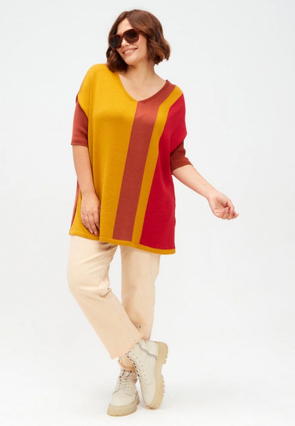 Пуловер Сиринга цвет разноцветный  Фото 2