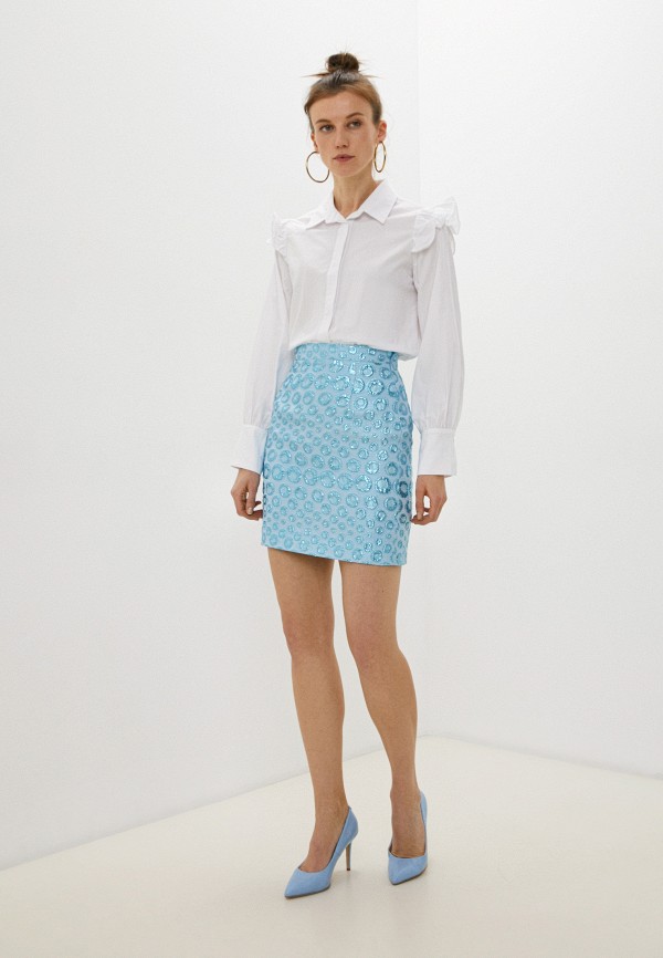 Рубашка Mironi белый, размер 44, фото 2