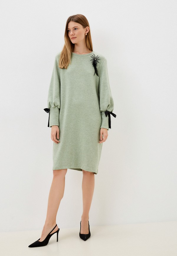 фото Платье и брошь fresh cotton