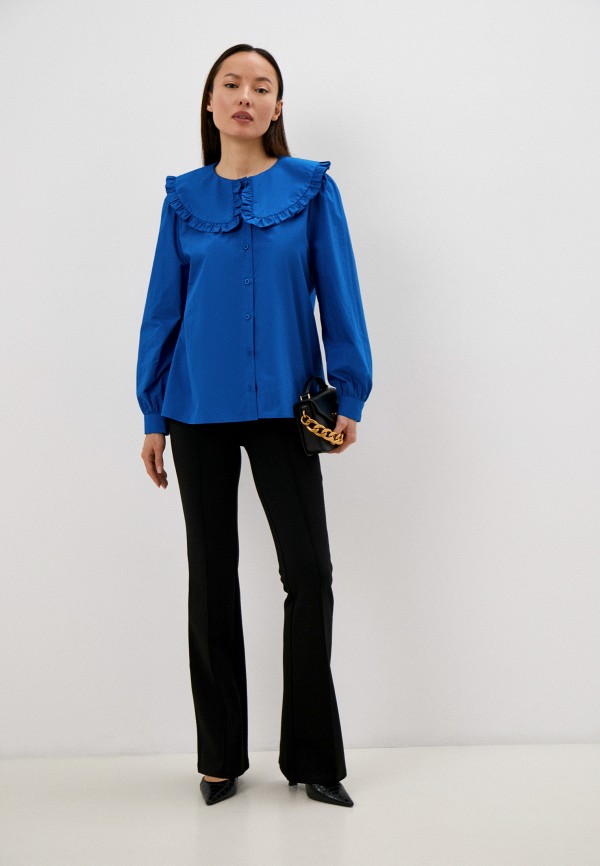 Блуза You синий, размер 44, фото 2