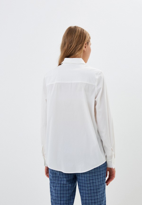 Рубашка Viaville цвет белый  Фото 3