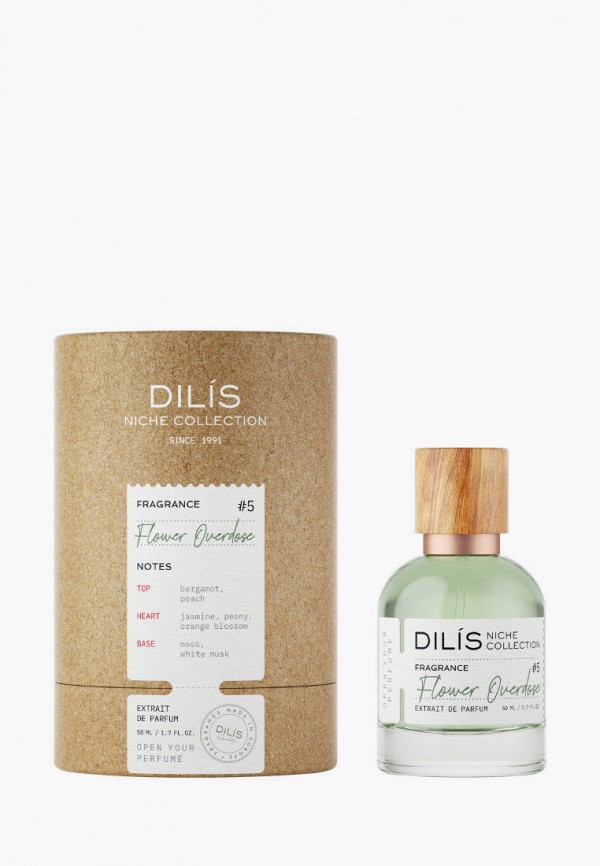 

Духи Dilis Parfum, Прозрачный, Dilis Niche Collection "Flower Overdose", 50 мл
