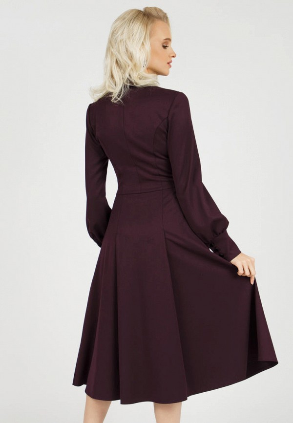 Платье Marichuell бордовый, размер 44, фото 3