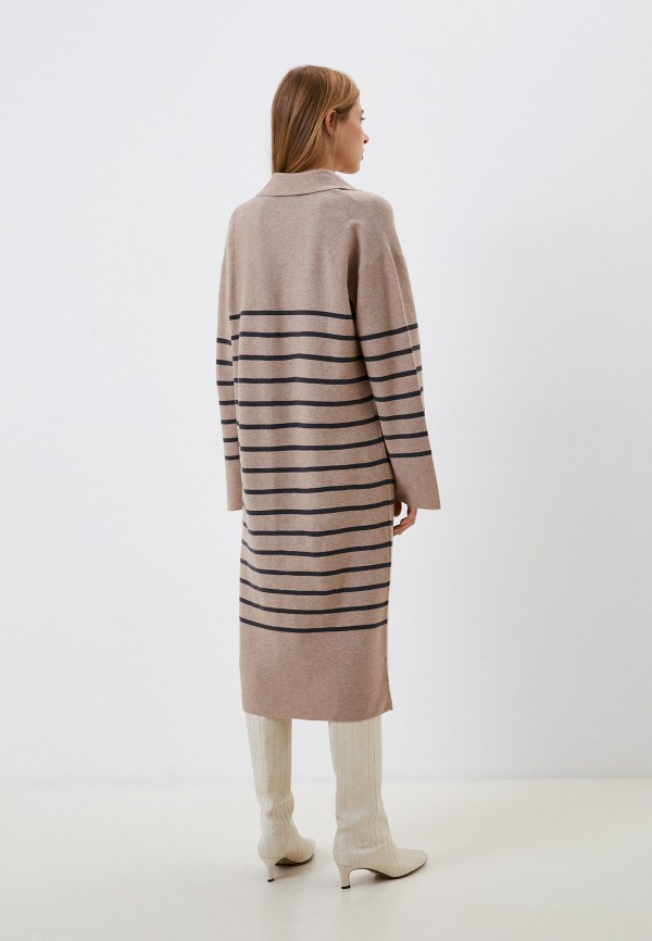 Платье Tom Tailor бежевый, размер 42, фото 3