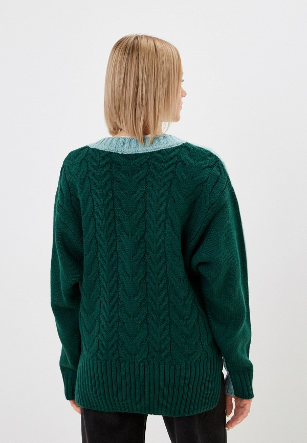 Пуловер Ecopooh цвет зеленый  Фото 3