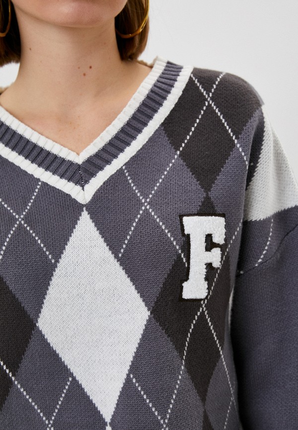 Пуловер Feelz цвет серый  Фото 4