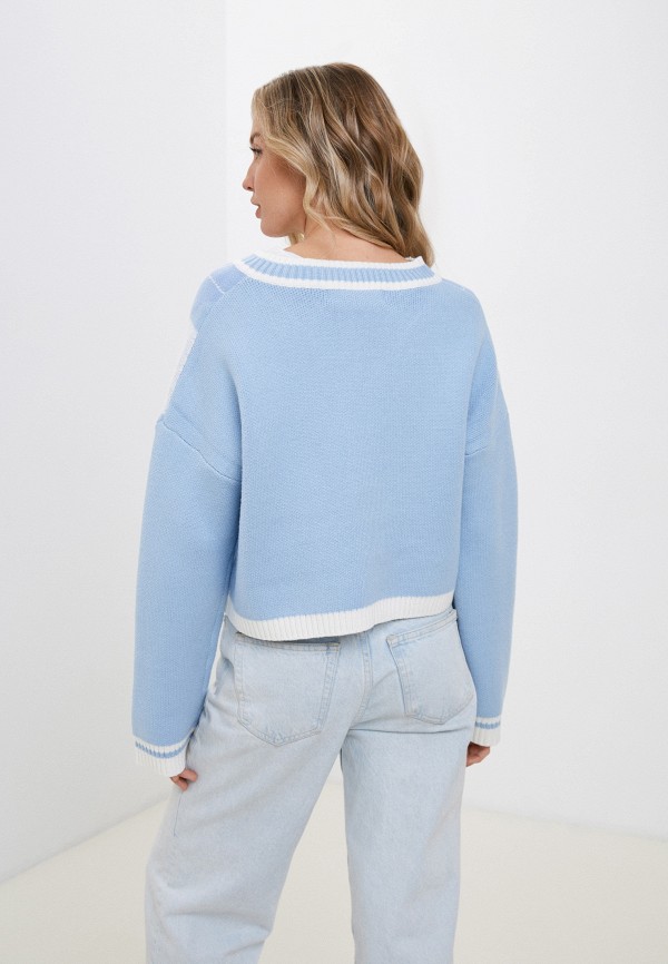 Пуловер Feelz цвет голубой  Фото 3