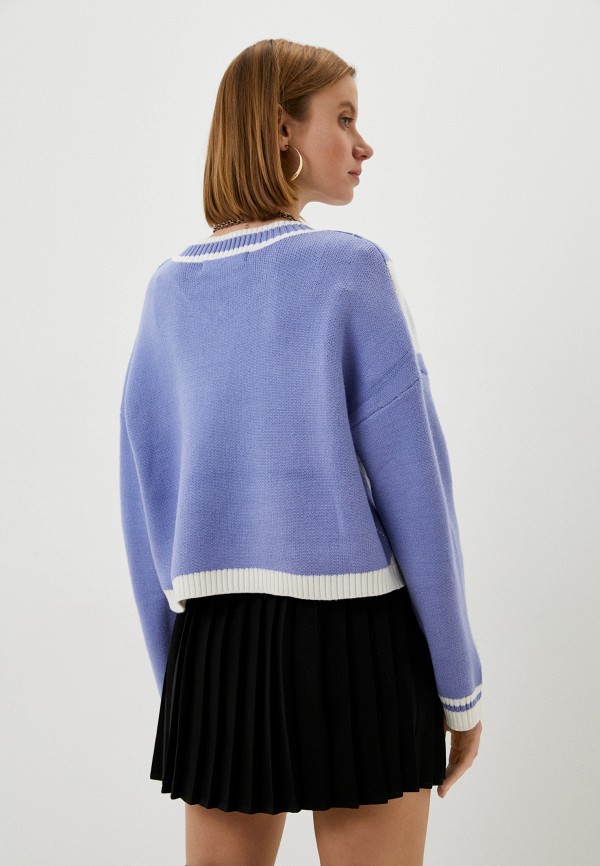 Пуловер Feelz цвет фиолетовый  Фото 3