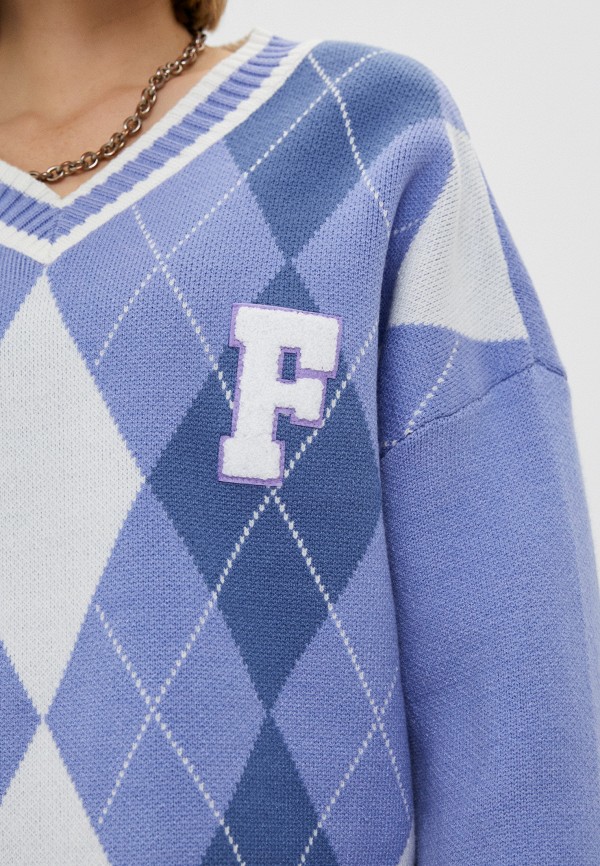 Пуловер Feelz цвет фиолетовый  Фото 4