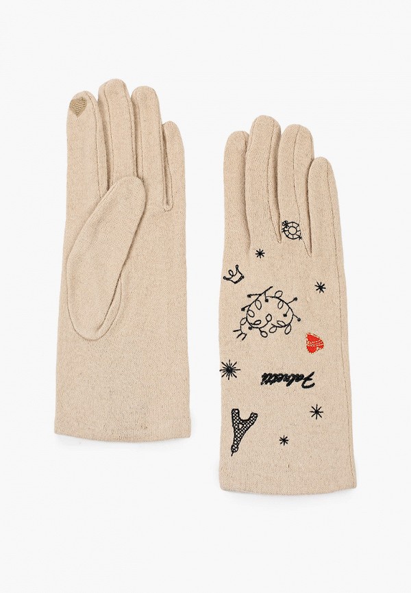 

Перчатки Fabretti, Бежевый