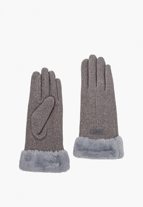 

Перчатки Fabretti, Серый, touchscreen