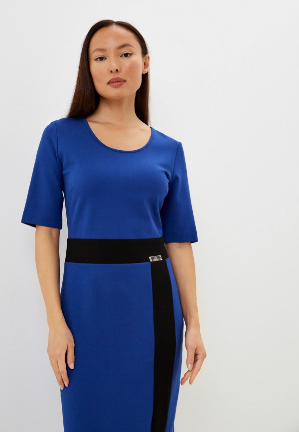 Платье Bezko синий, размер 44, фото 2