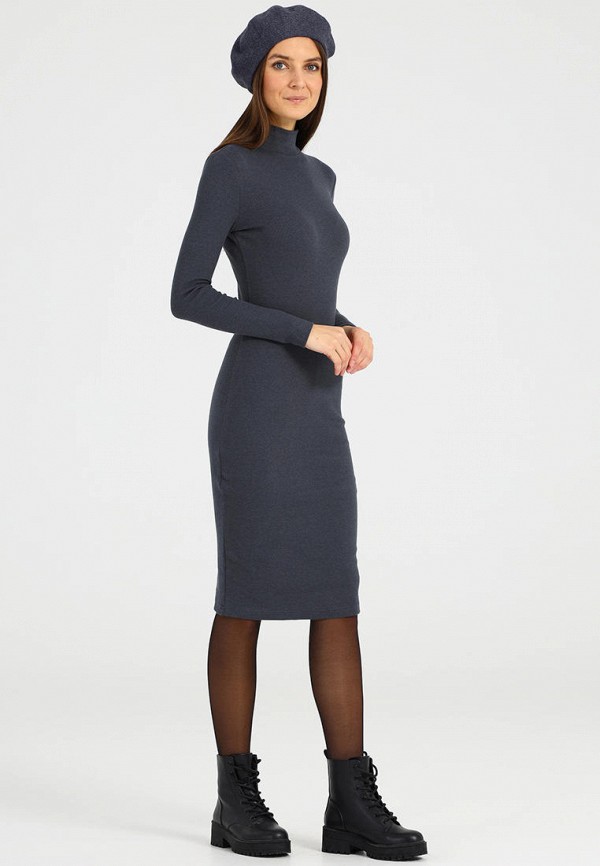 Платье Апрель серый, размер 48, фото 2