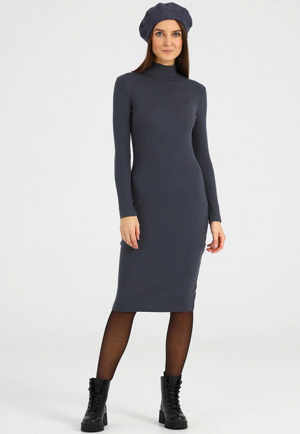 Платье Апрель серый, размер 48, фото 4