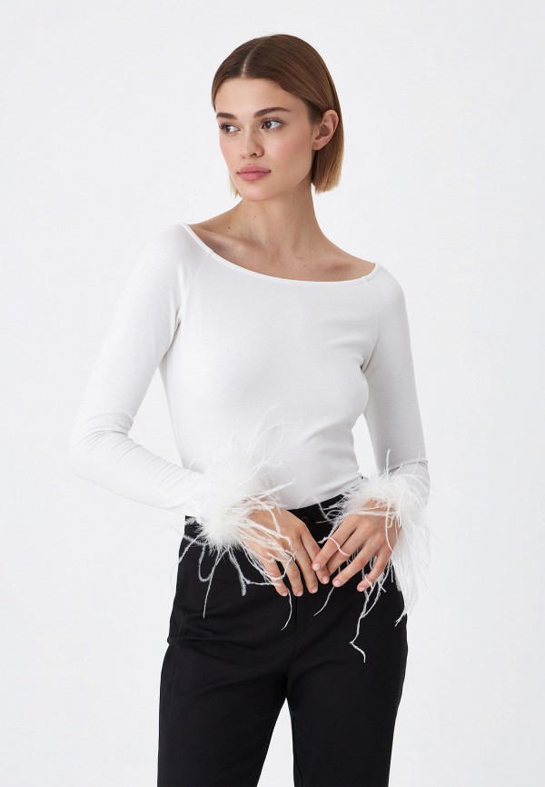 

Лонгслив Sela, Белый, New Year Collection