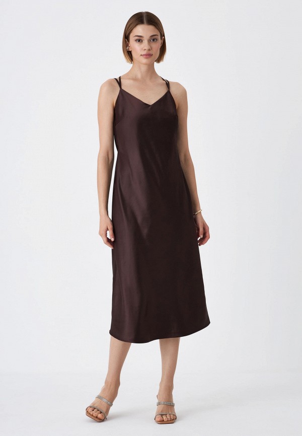 

Платье Sela, Коричневый, New Year Collection