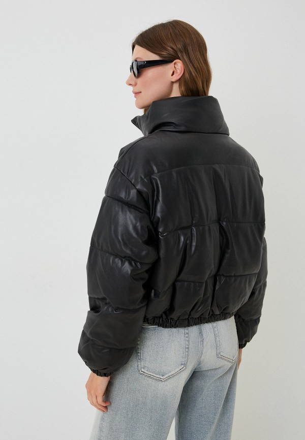 фото Куртка кожаная утепленная abricot