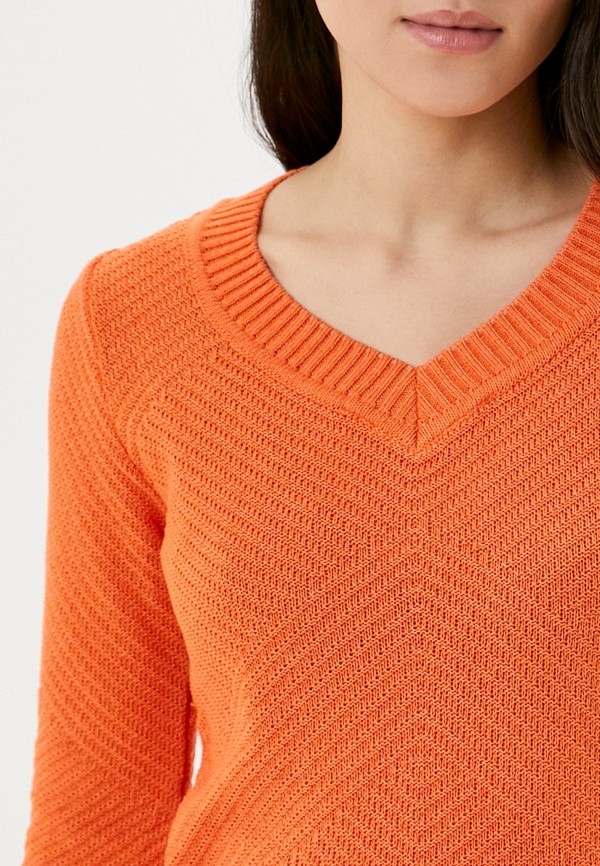 Пуловер Стим цвет оранжевый  Фото 4