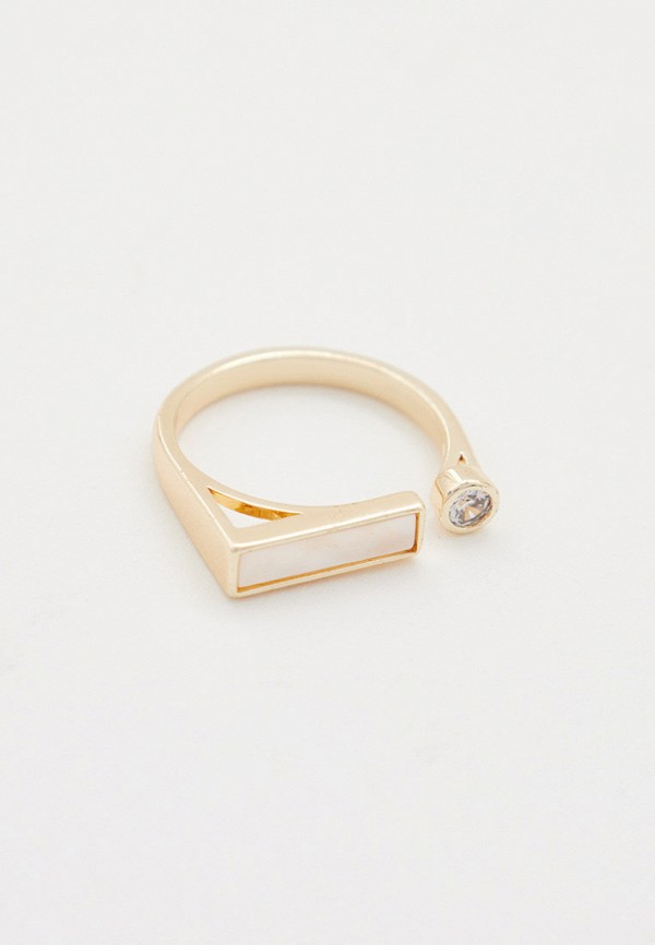 

Кольцо Stone Philosophy, Разноцветный, Pearly geometry. Rectangle