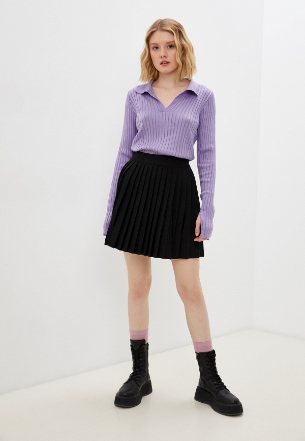 Пуловер Trendyol цвет фиолетовый  Фото 2