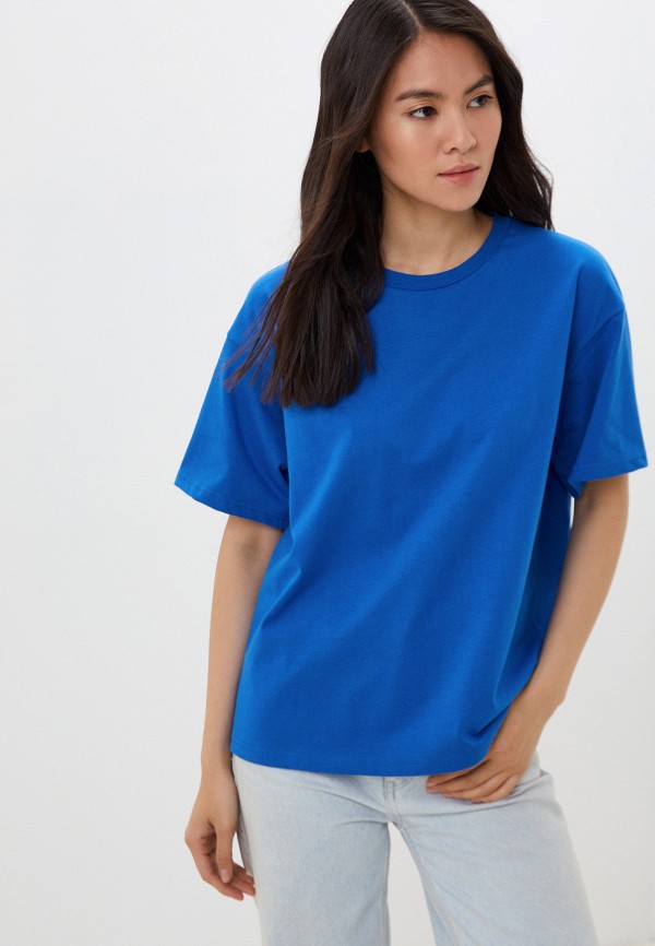 

Футболка Sela, Синий, KATE OVERSIZE FIT