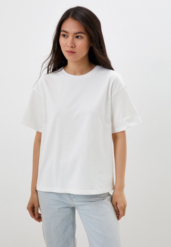 

Футболка Sela, Белый, KATE OVERSIZE FIT