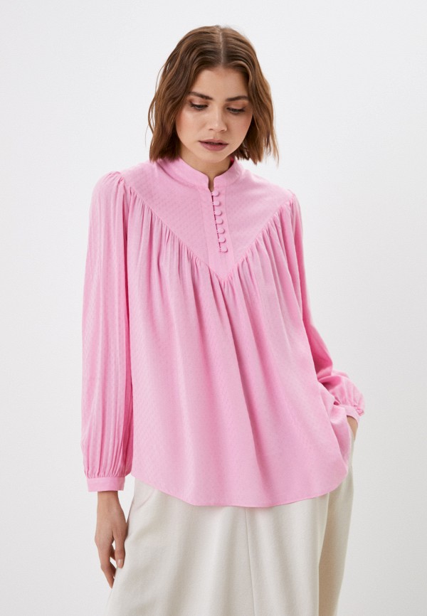Блуза Ruxara цвет розовый 