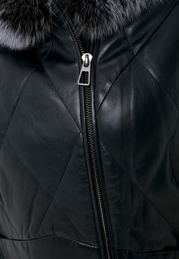 фото Куртка кожаная снежная королева