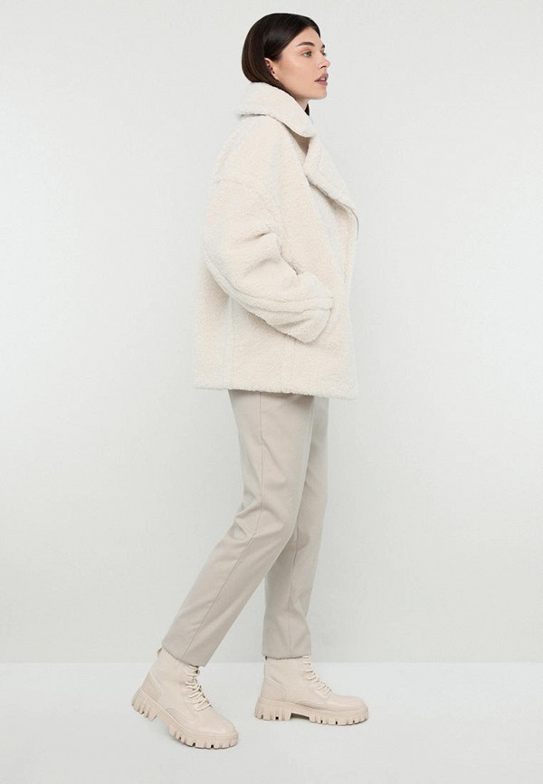 Куртка меховая Alef бежевый, размер 48, фото 4