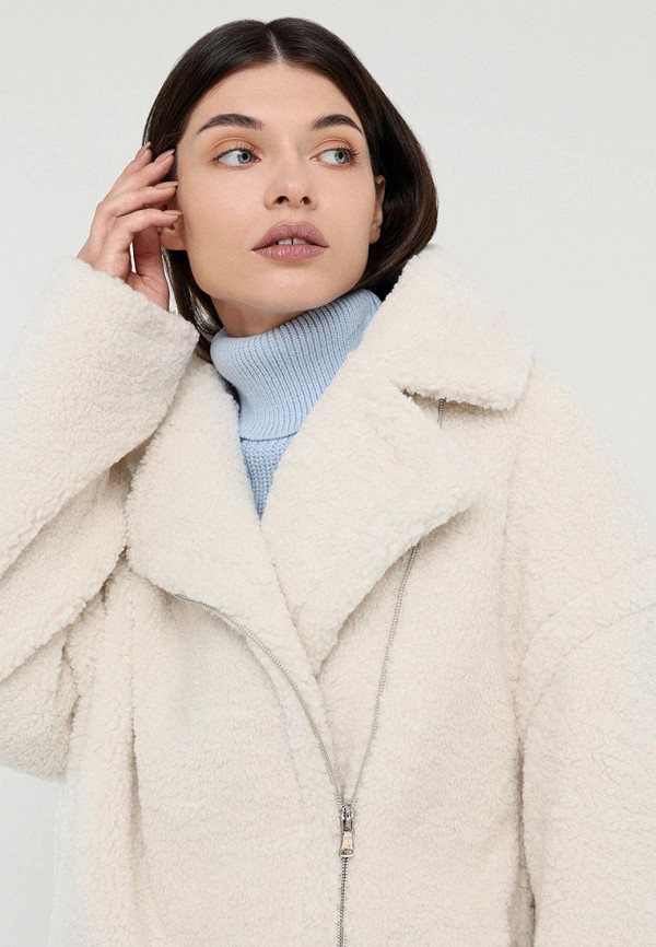 Куртка меховая Alef бежевый, размер 48, фото 5