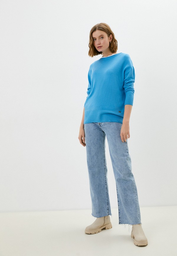 Джемпер R&I голубой, размер 44, фото 2