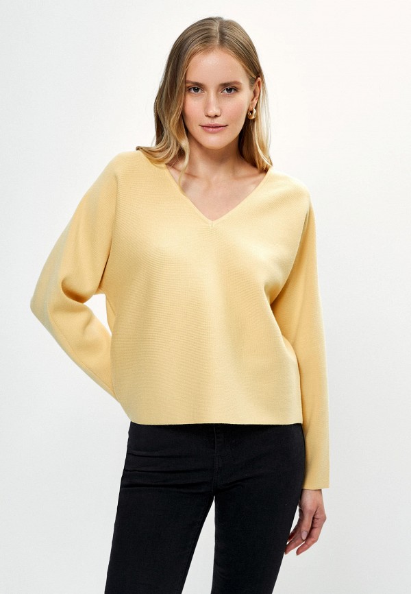 Пуловер Zarina желтый  MP002XW0LX3G