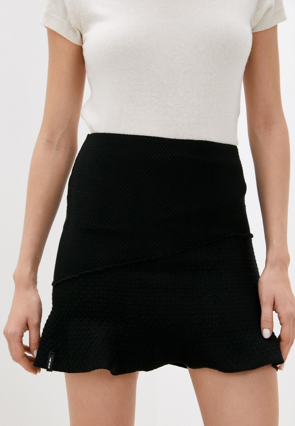 

Юбка Emblem, Черный, Skirt Tulpan
