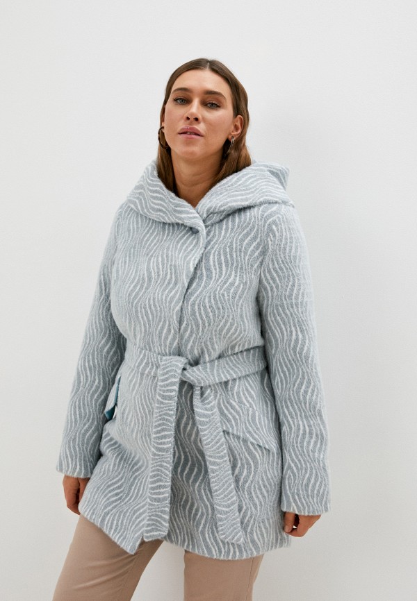 Купить Пальто Meltem Collection цвет голубой за 8600р. с доставкой