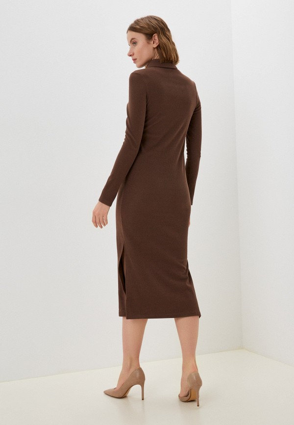 Платье Gpride коричневый, размер 44, фото 3